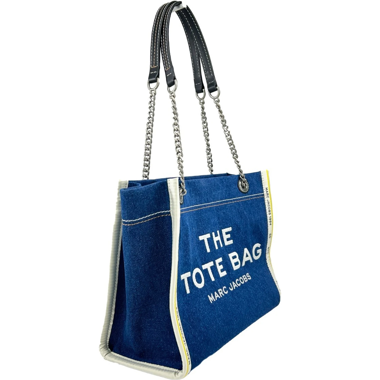 Marc Jacobs Denim Chain Medium The Tote Bag