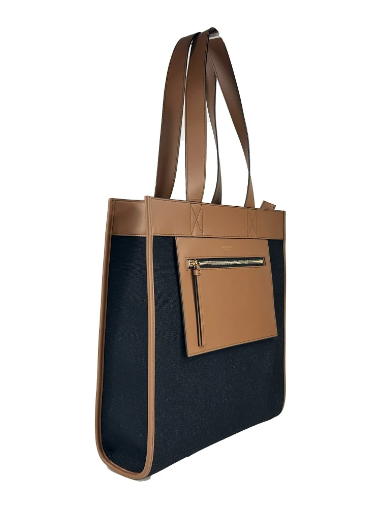 Burberry Small Pocket Tote Manzon Bag Purse alternative