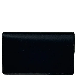 Versace Mini Chain Black Crossbody Wallet Bag