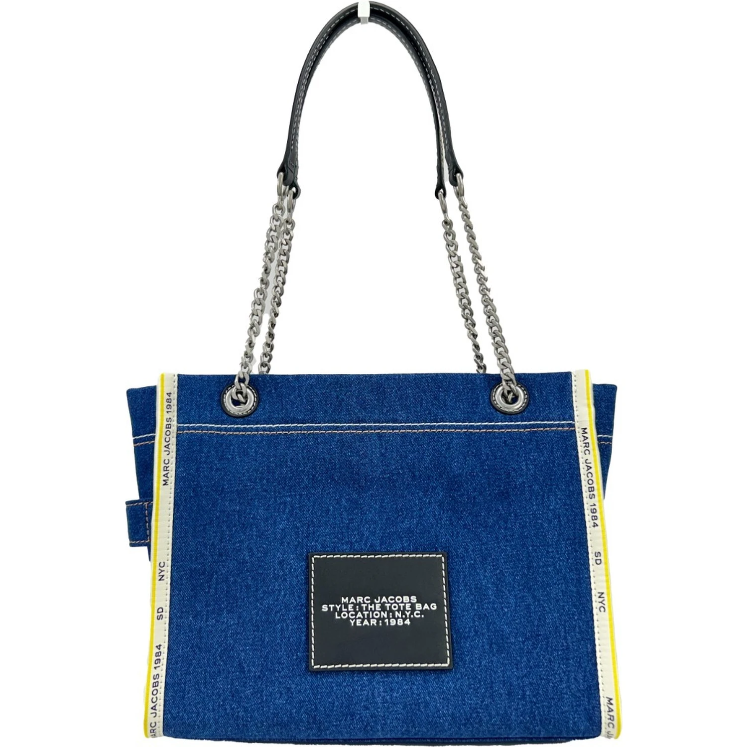 Marc Jacobs Denim Chain Medium The Tote Bag