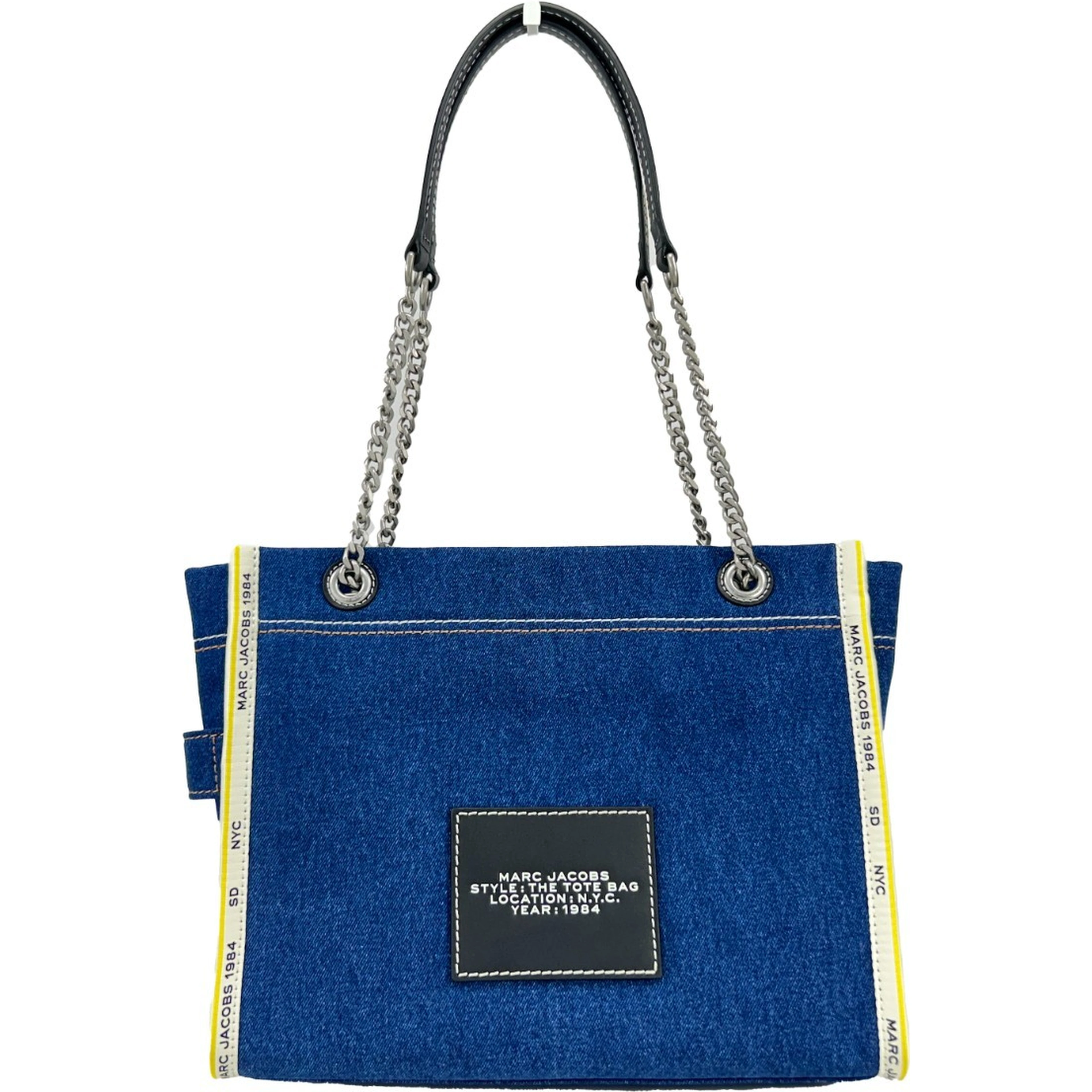 Marc Jacobs Denim Chain Medium The Tote Bag