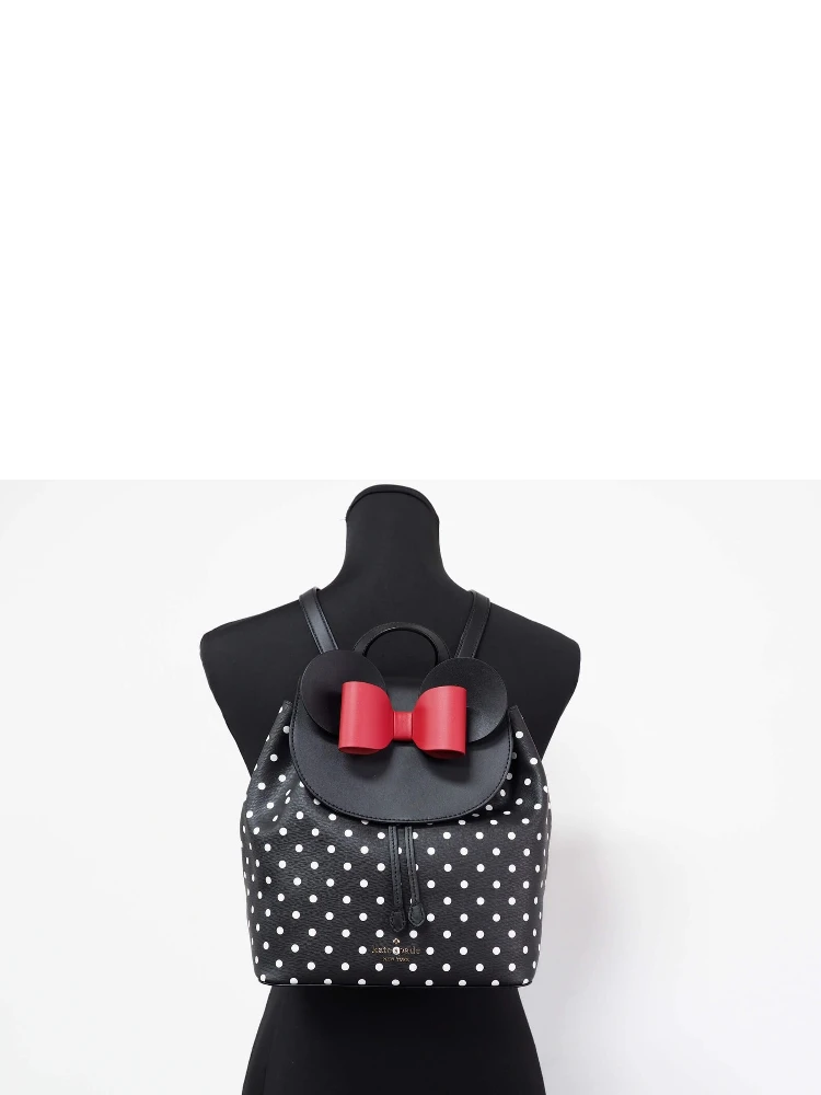 Kate Spade Disney Minnie Mouse Medium Leather Backpack Bookbag Bag alternative