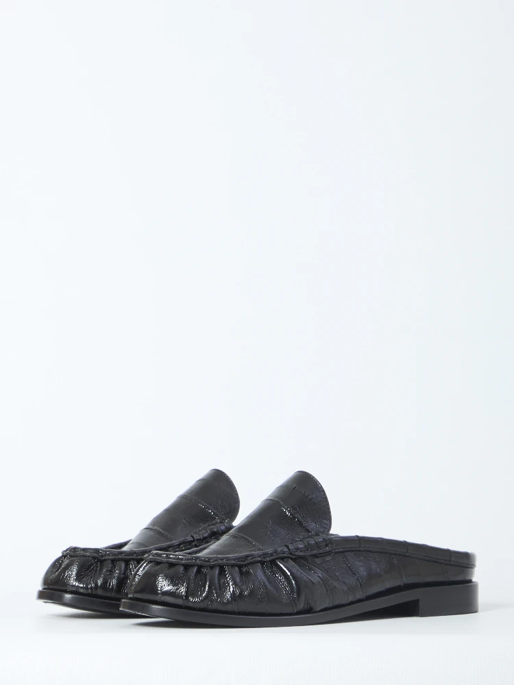 Le Loafer loafers in eel skin alternative