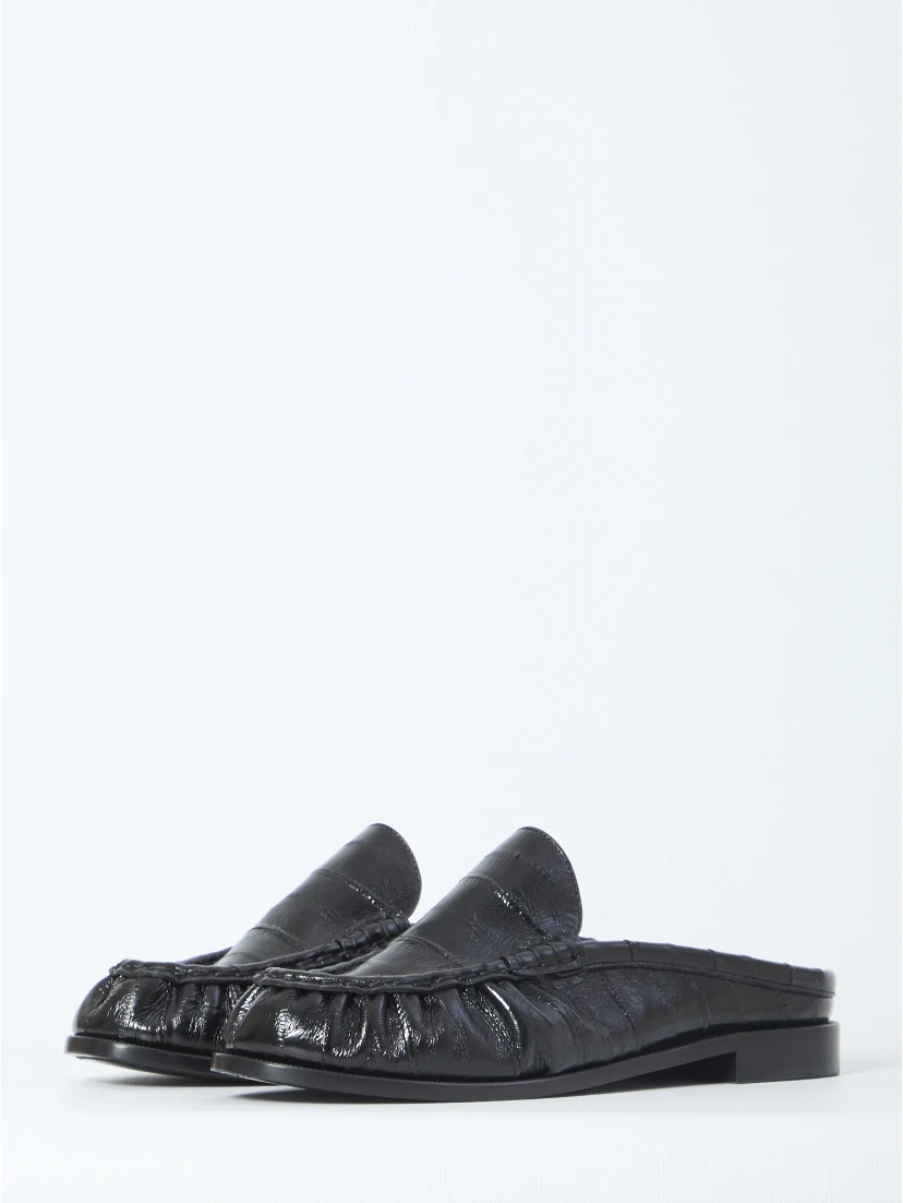 Le Loafer loafers in eel skin