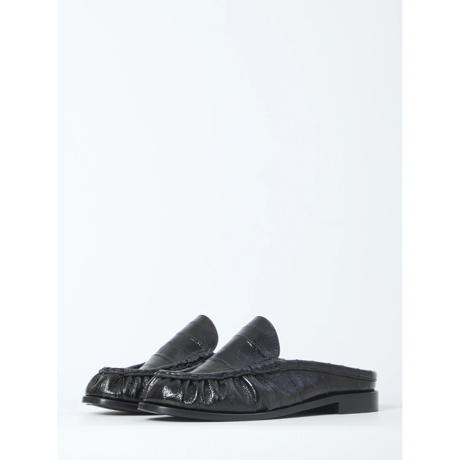 Le Loafer loafers in eel skin