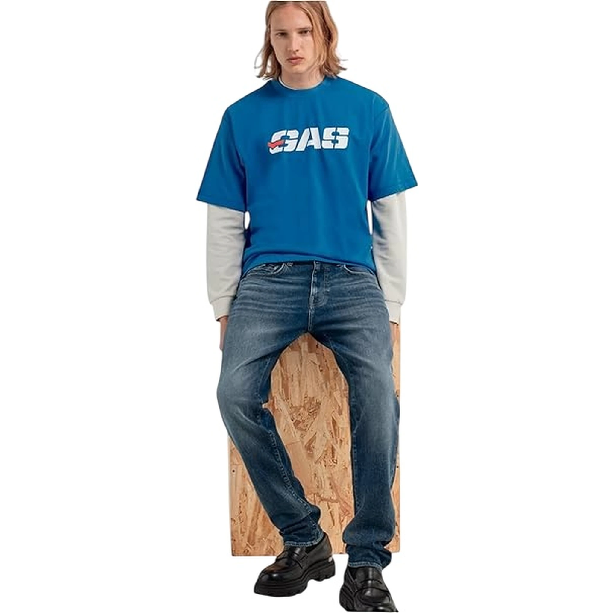 Gas Jeans Blu