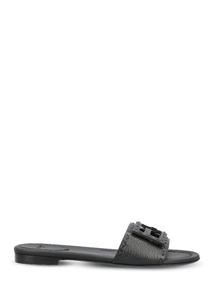Fendi Sandals Black