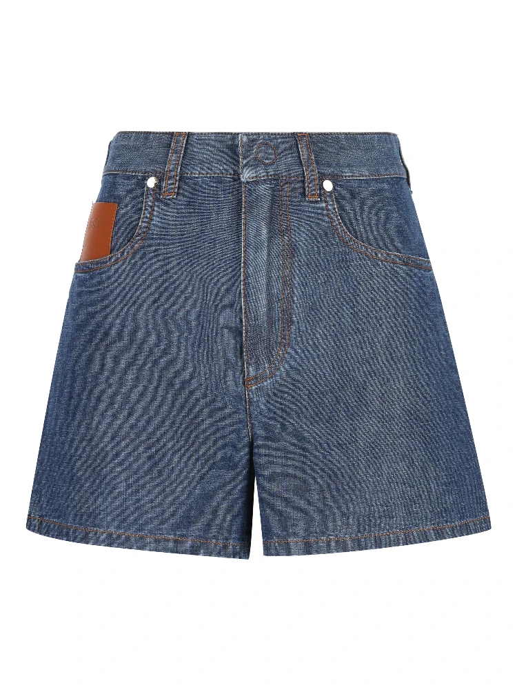 Fendi Shorts Blue