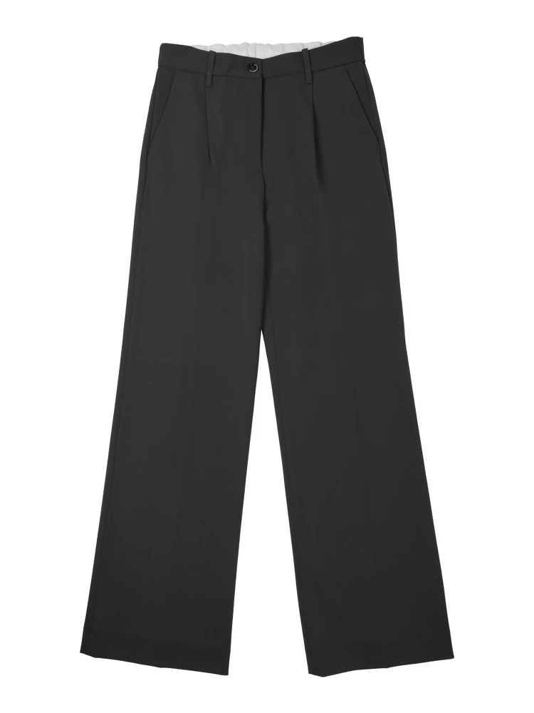 PANTALONE SARTORIALE IN MISTO LANA