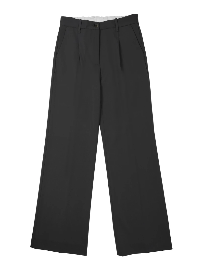 PANTALONE SARTORIALE IN MISTO LANA