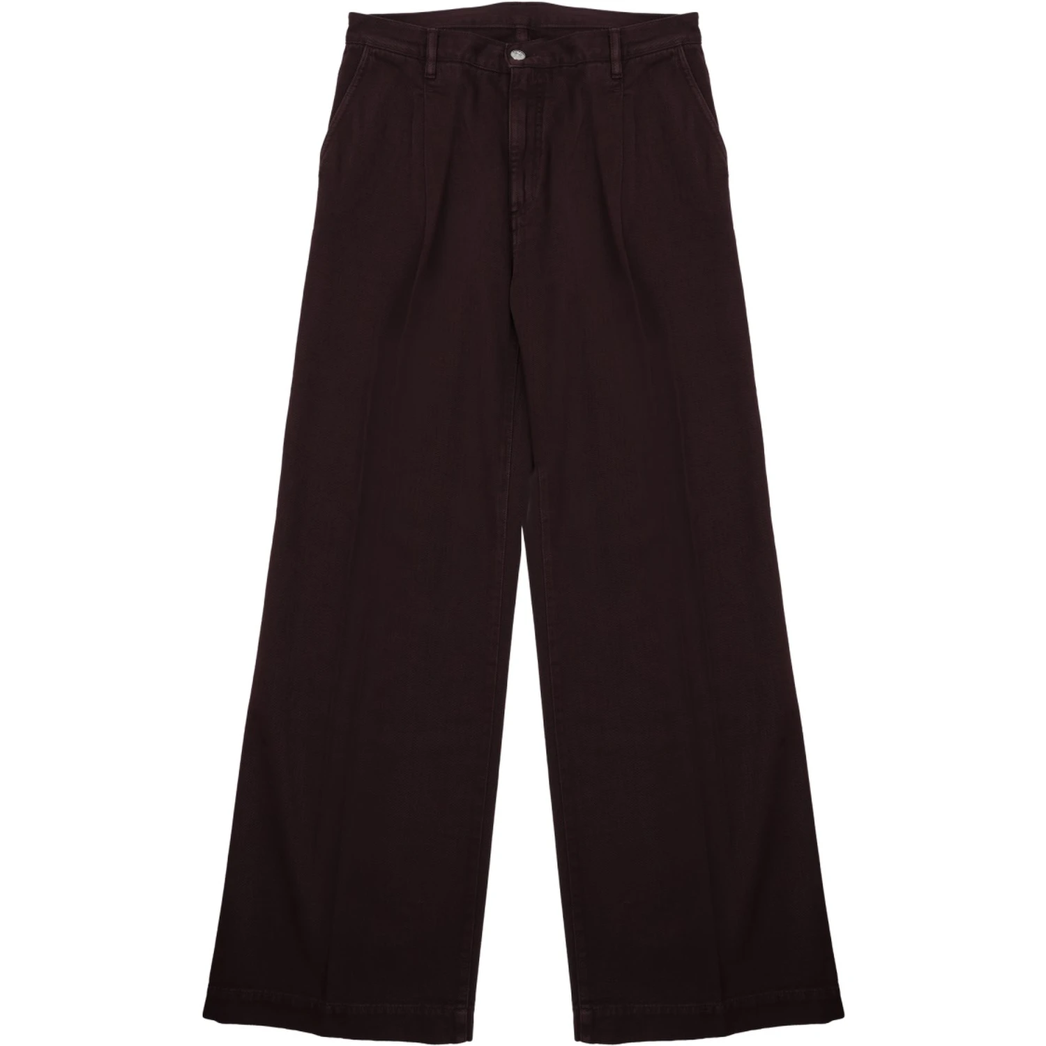 JEANS AMPIO IN COTONE