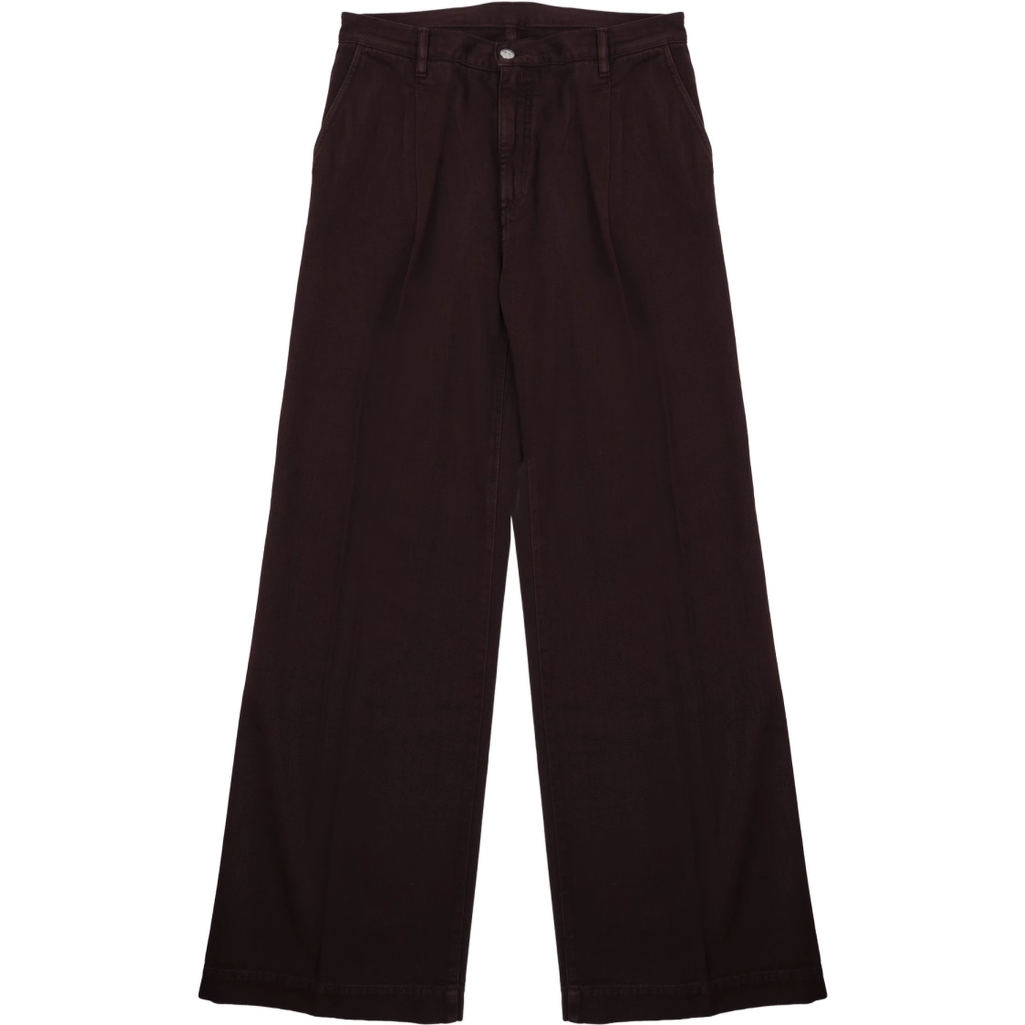 JEANS AMPIO IN COTONE