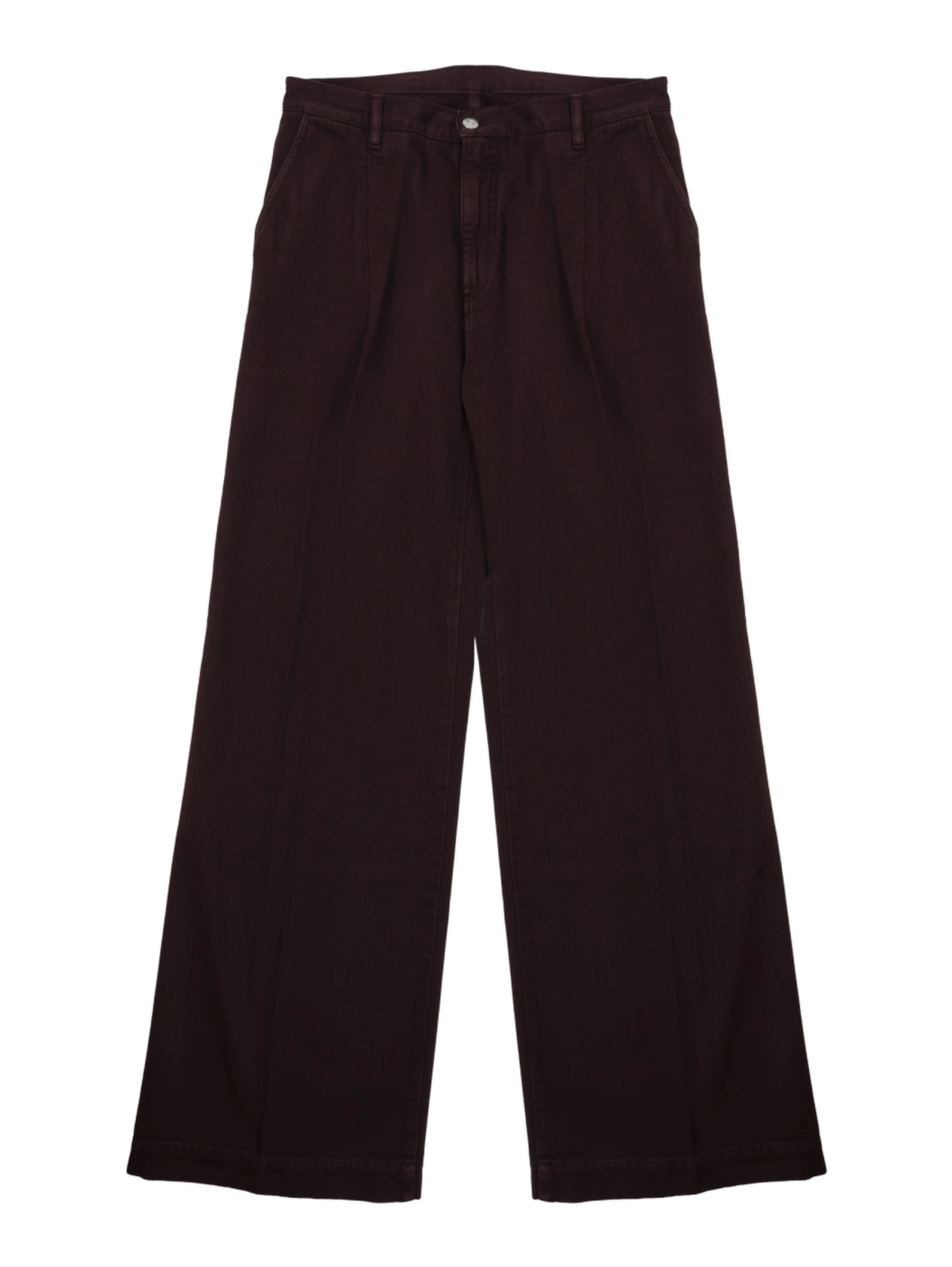 JEANS AMPIO IN COTONE