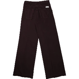 JEANS AMPIO IN COTONE