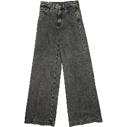 JEANS AMPIO IN COTONE