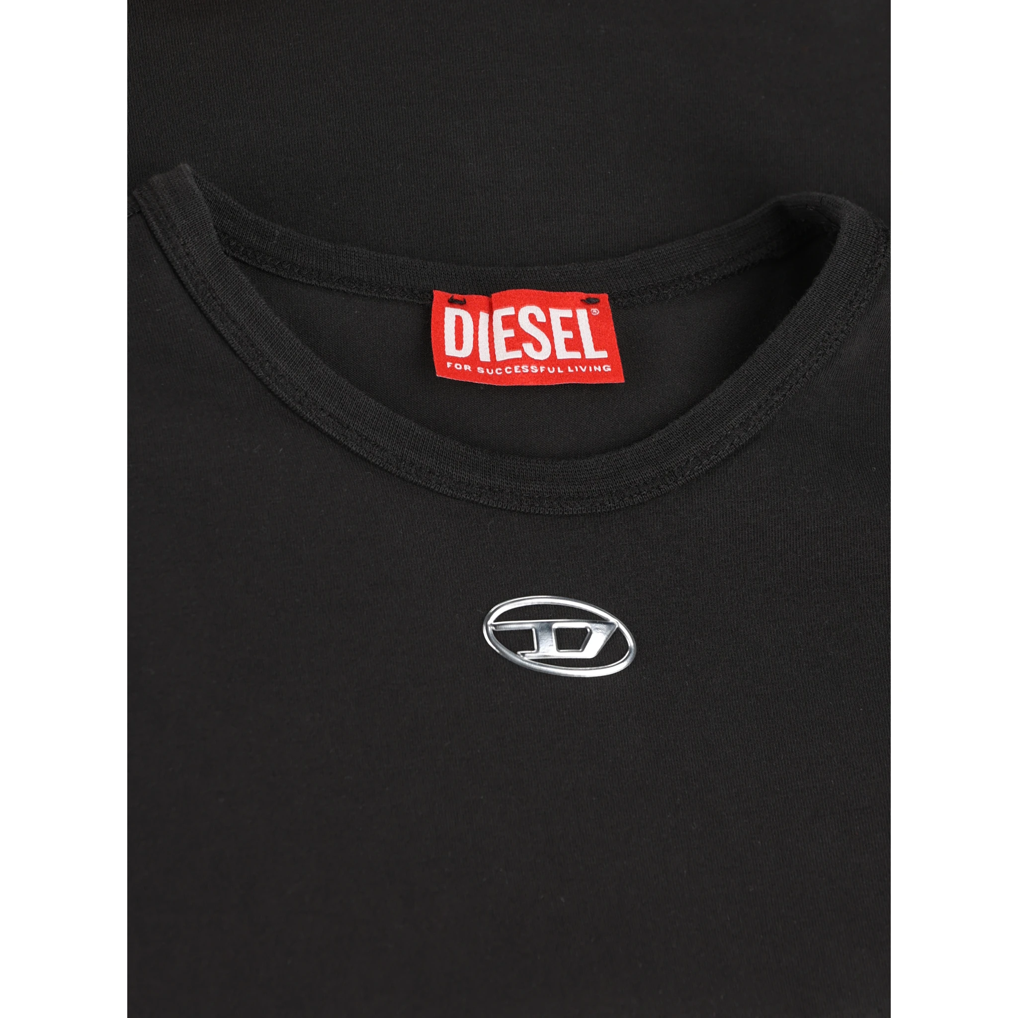 Diesel T-shirts and Polos Black