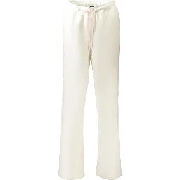 White Cotton Women's Pants
