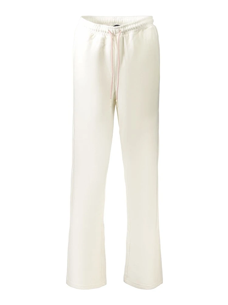 White Cotton Women's Pants