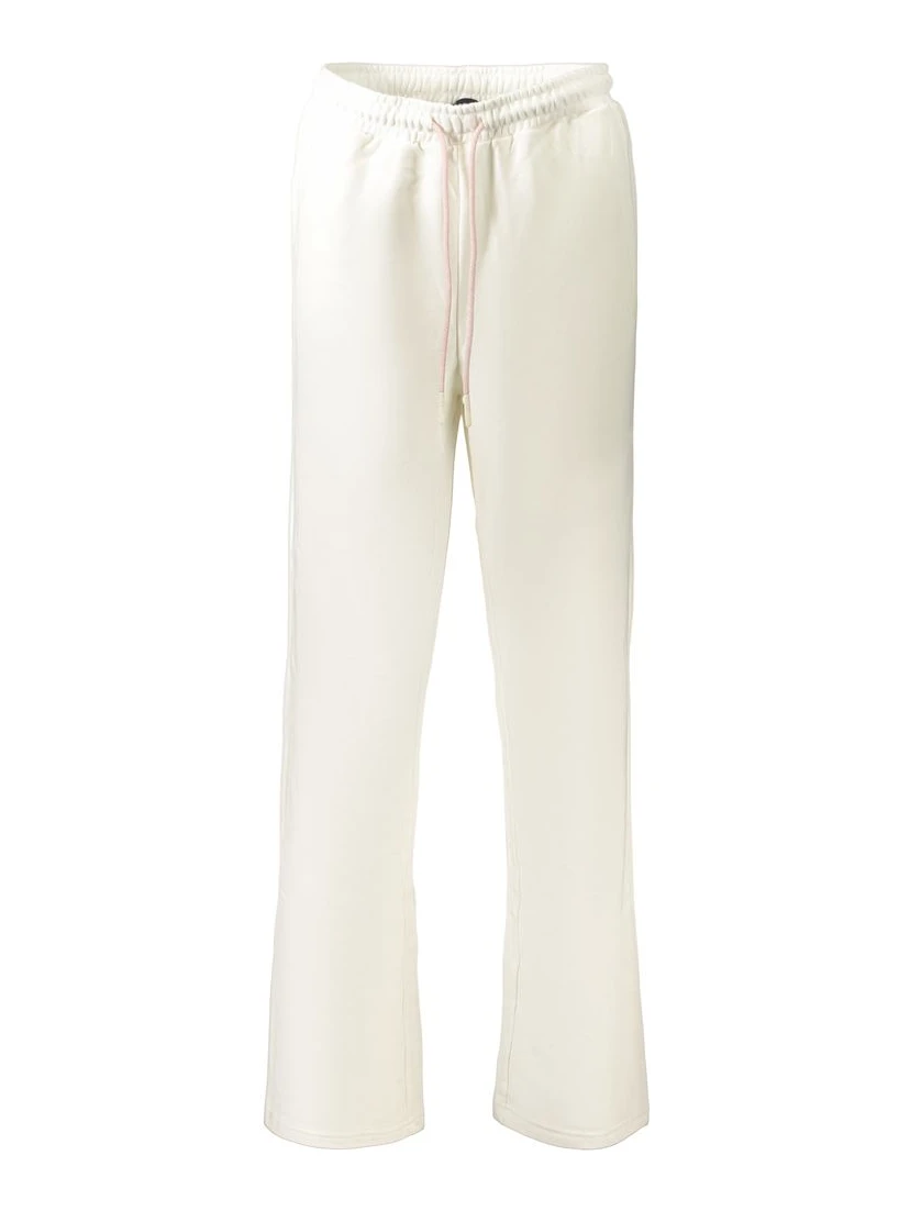 White Cotton Women's Pants