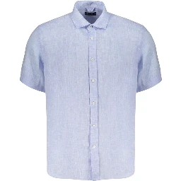 Azzurro Linen Mens Shirt