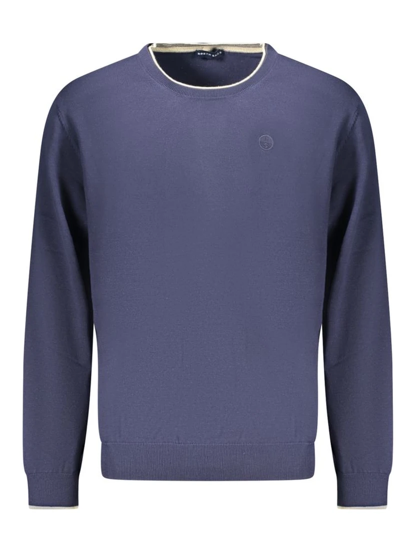 Blu Cotton Uomo Shirt