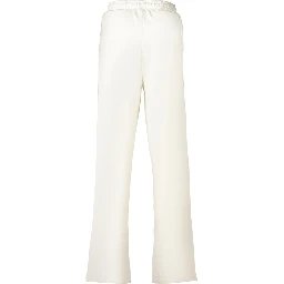 White Cotton Women's Pants