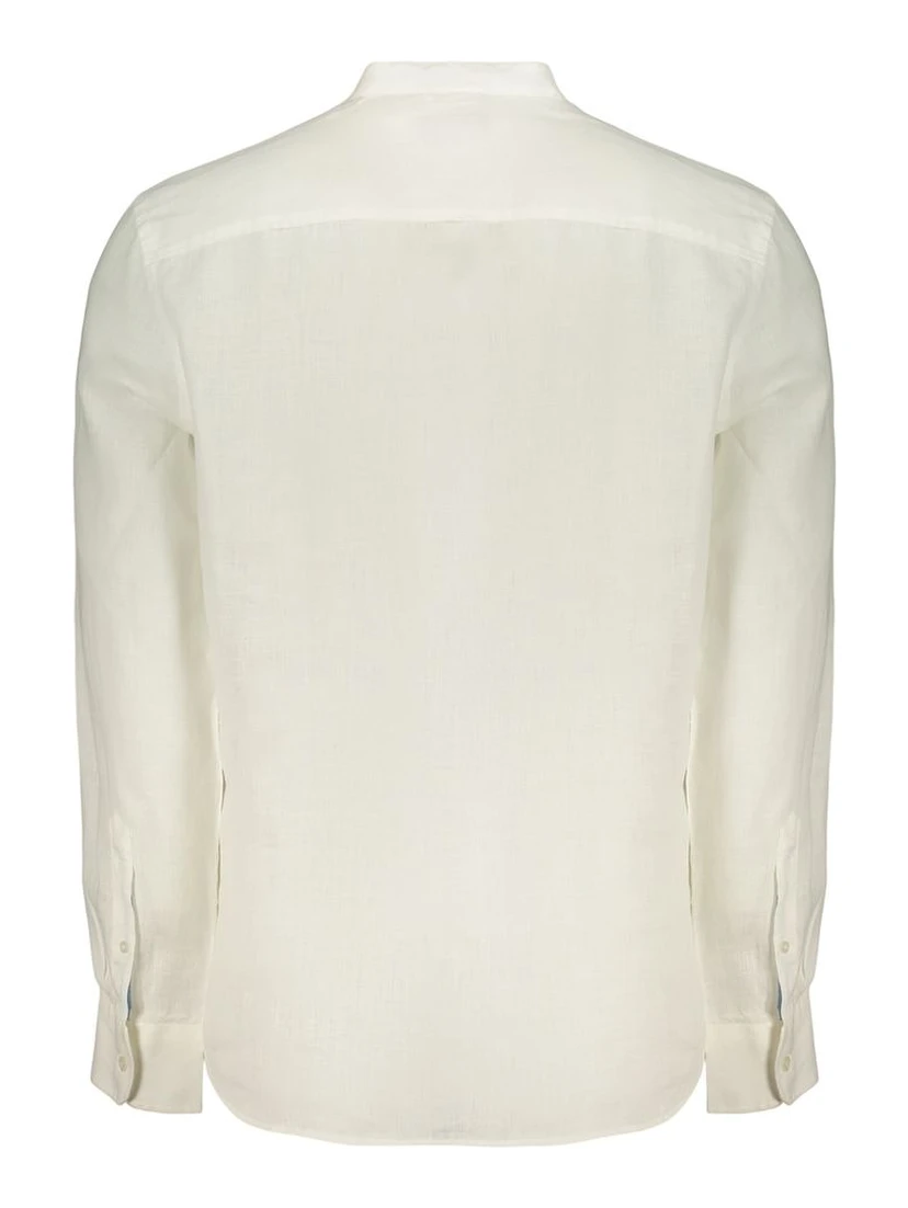 White Linen Men's Shirt