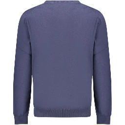 Blu Cotton Uomo Shirt