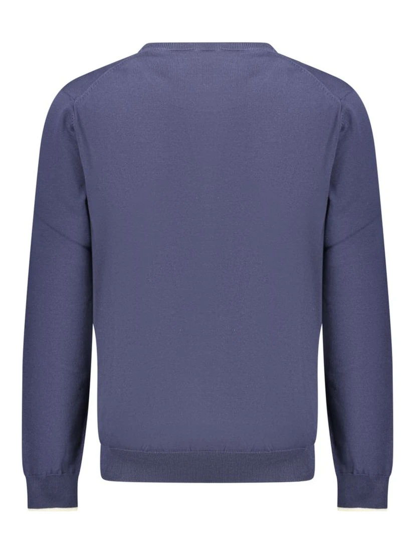 Blu Cotton Uomo Shirt
