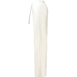White Cotton Women's Pants