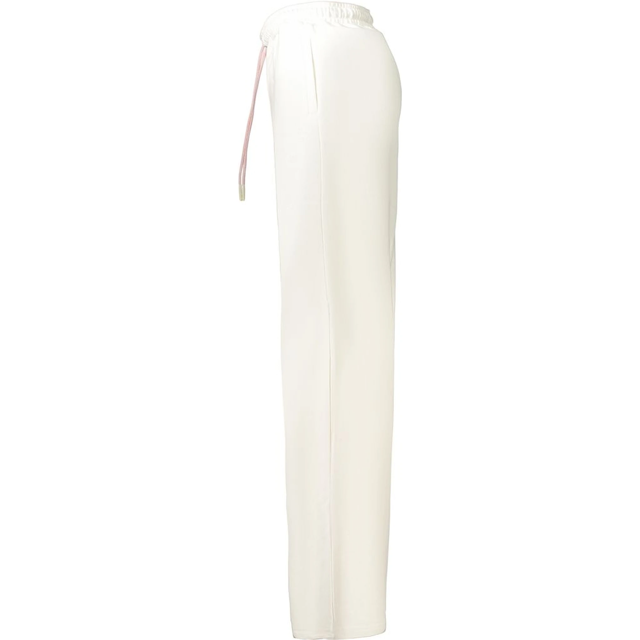 White Cotton Women's Pants