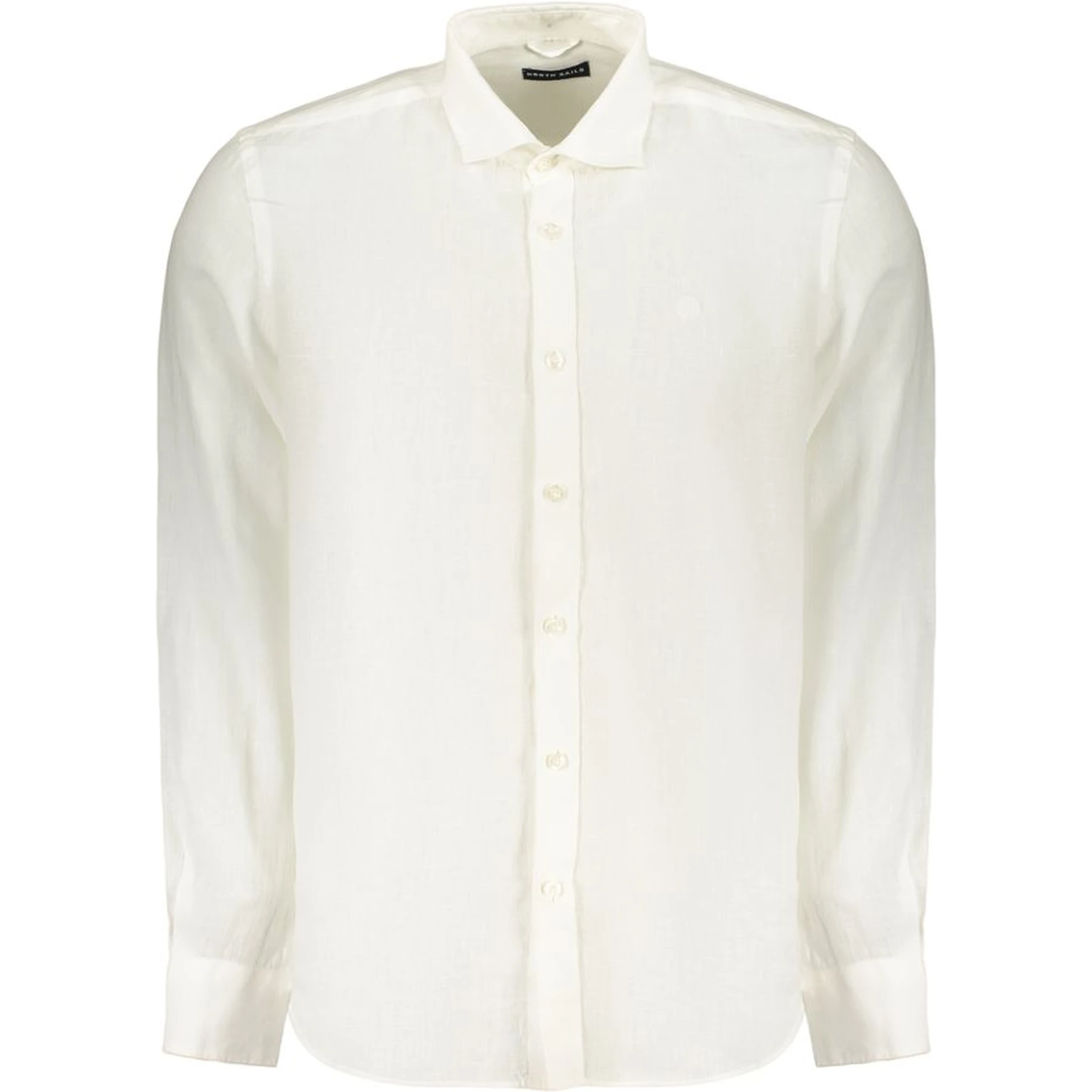 White Linen Men's Shirt