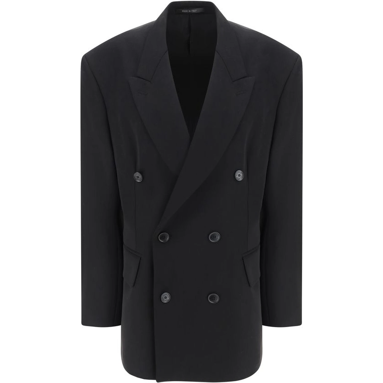 Black Wool Oves Aries Blazer