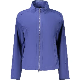 Blue Nylon Women's Jacket