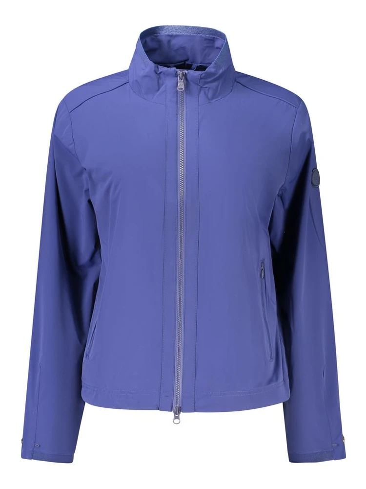 Blue Nylon Women's Jacket