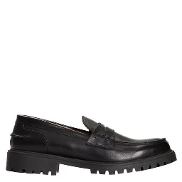Black Calfskin Men Loafer