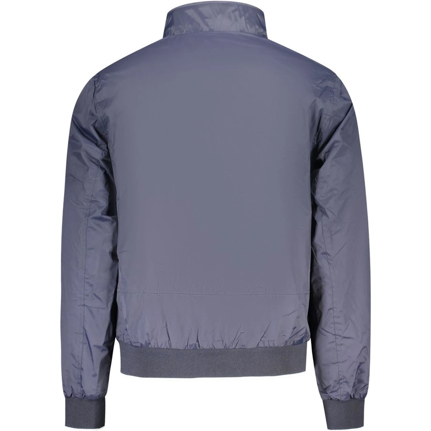 Blue Polyester Men's Jacket