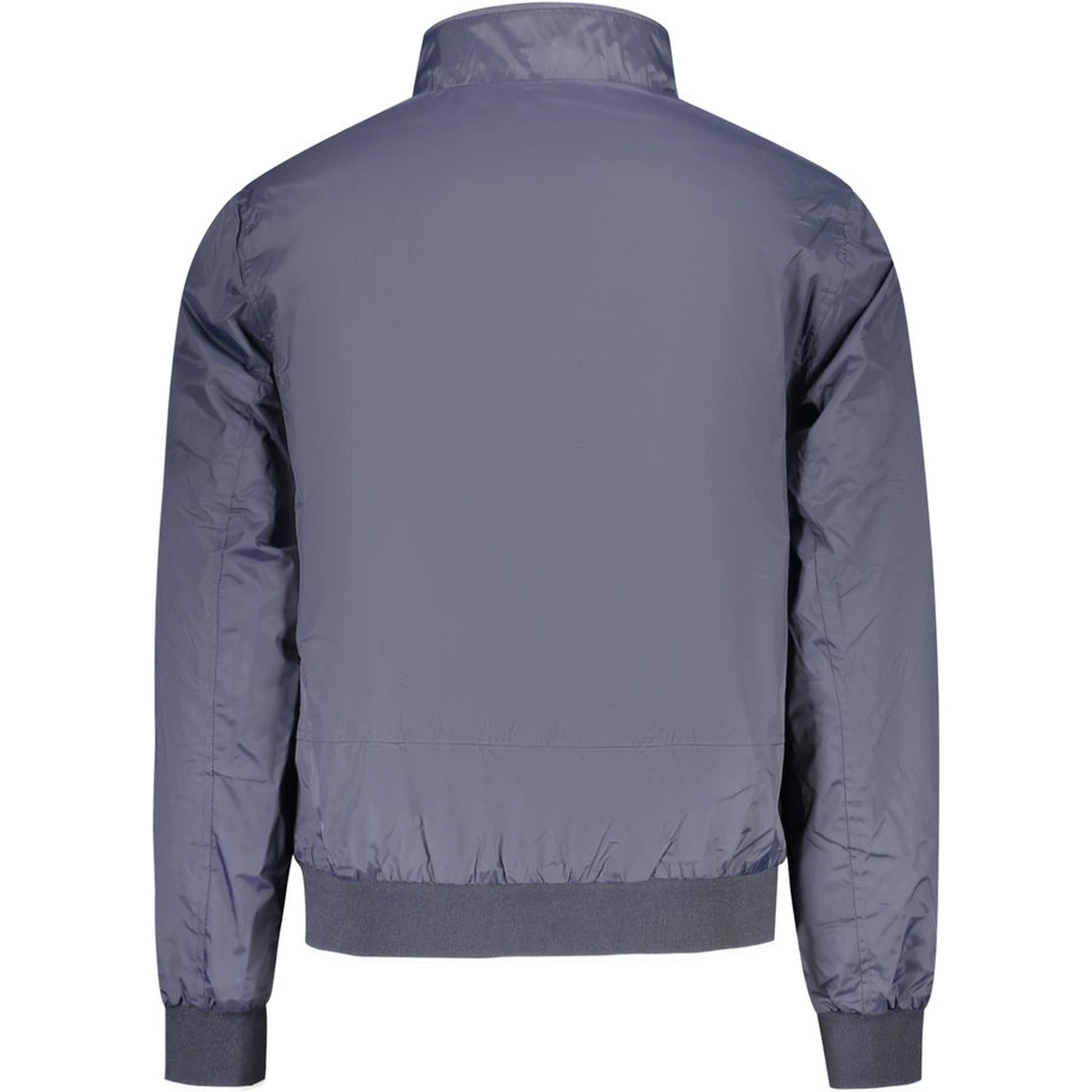 Blue Polyester Men's Jacket