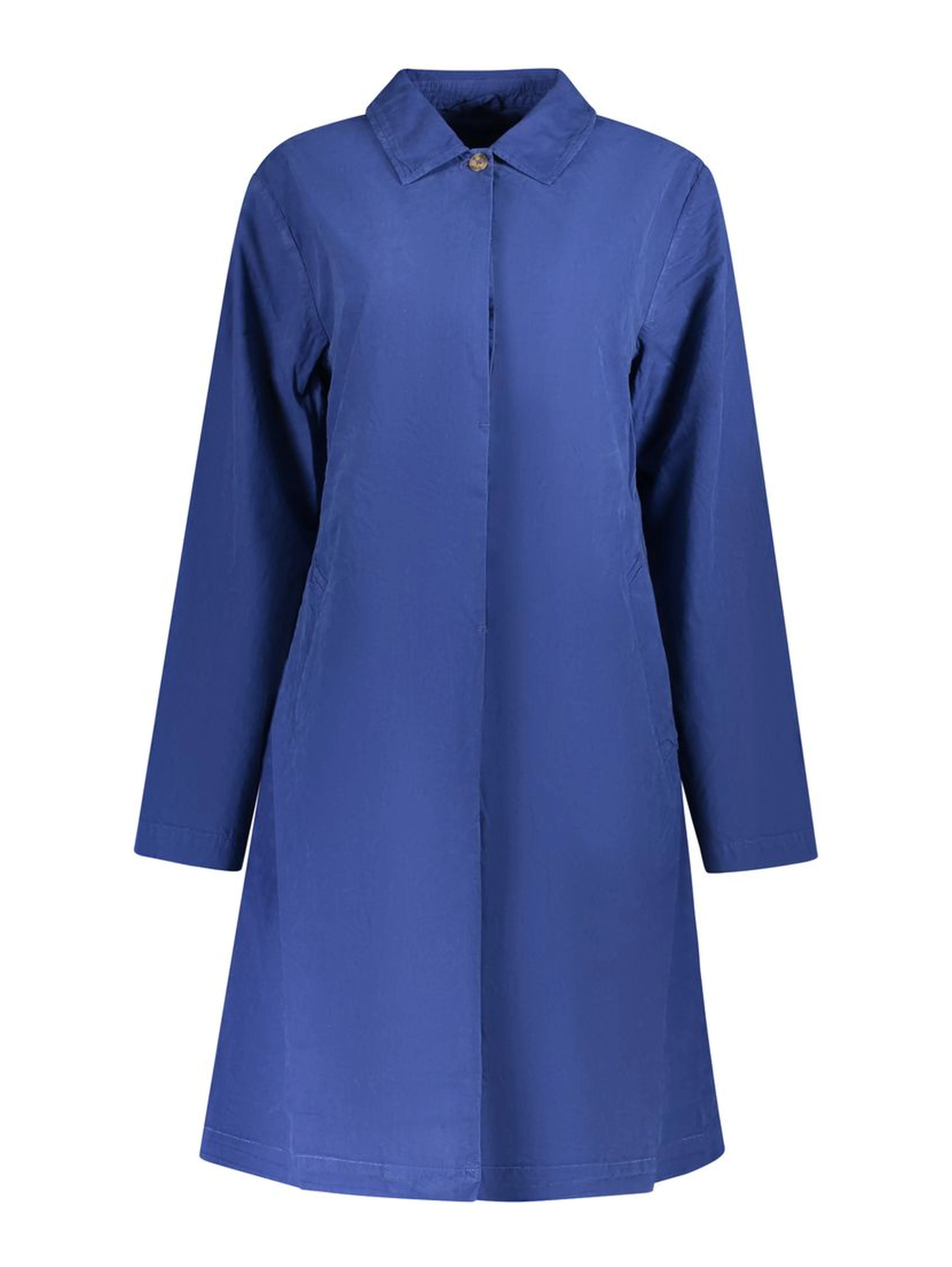 Blue Cotton Coat