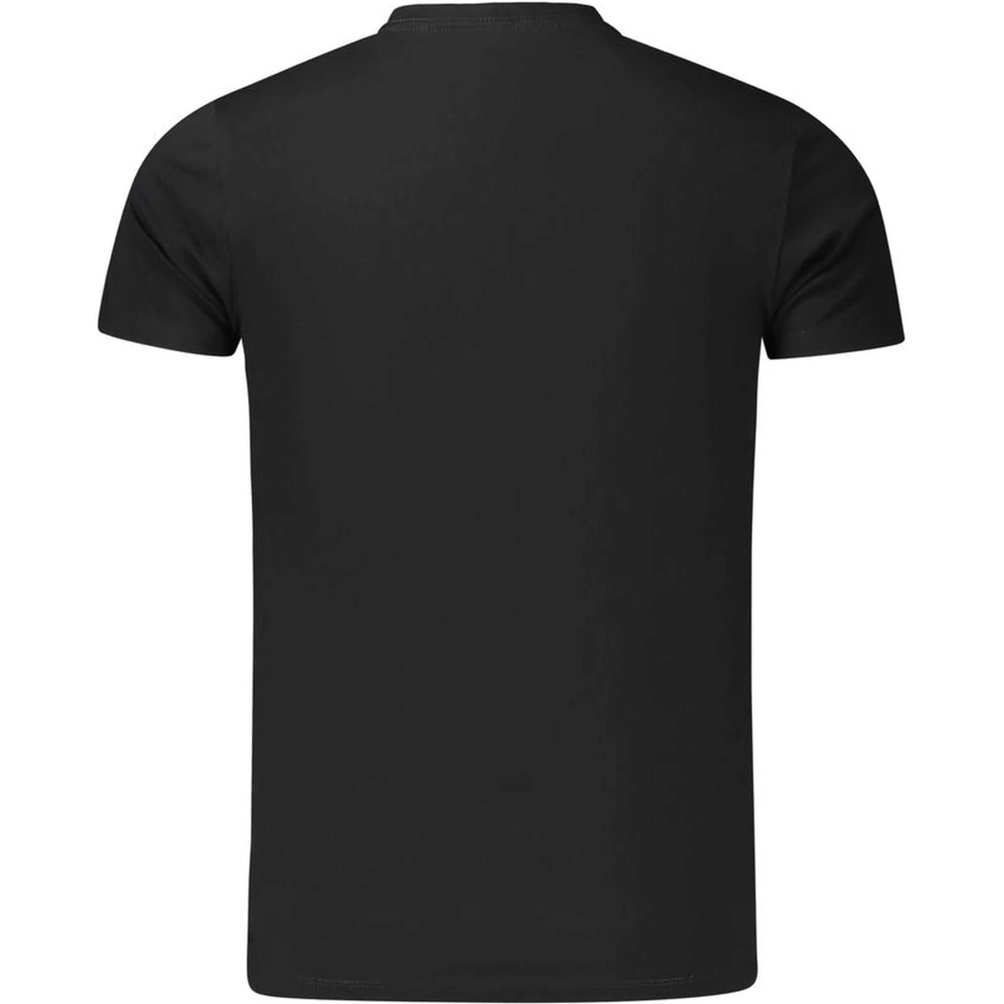 Black Cotton Men's T-Shirt