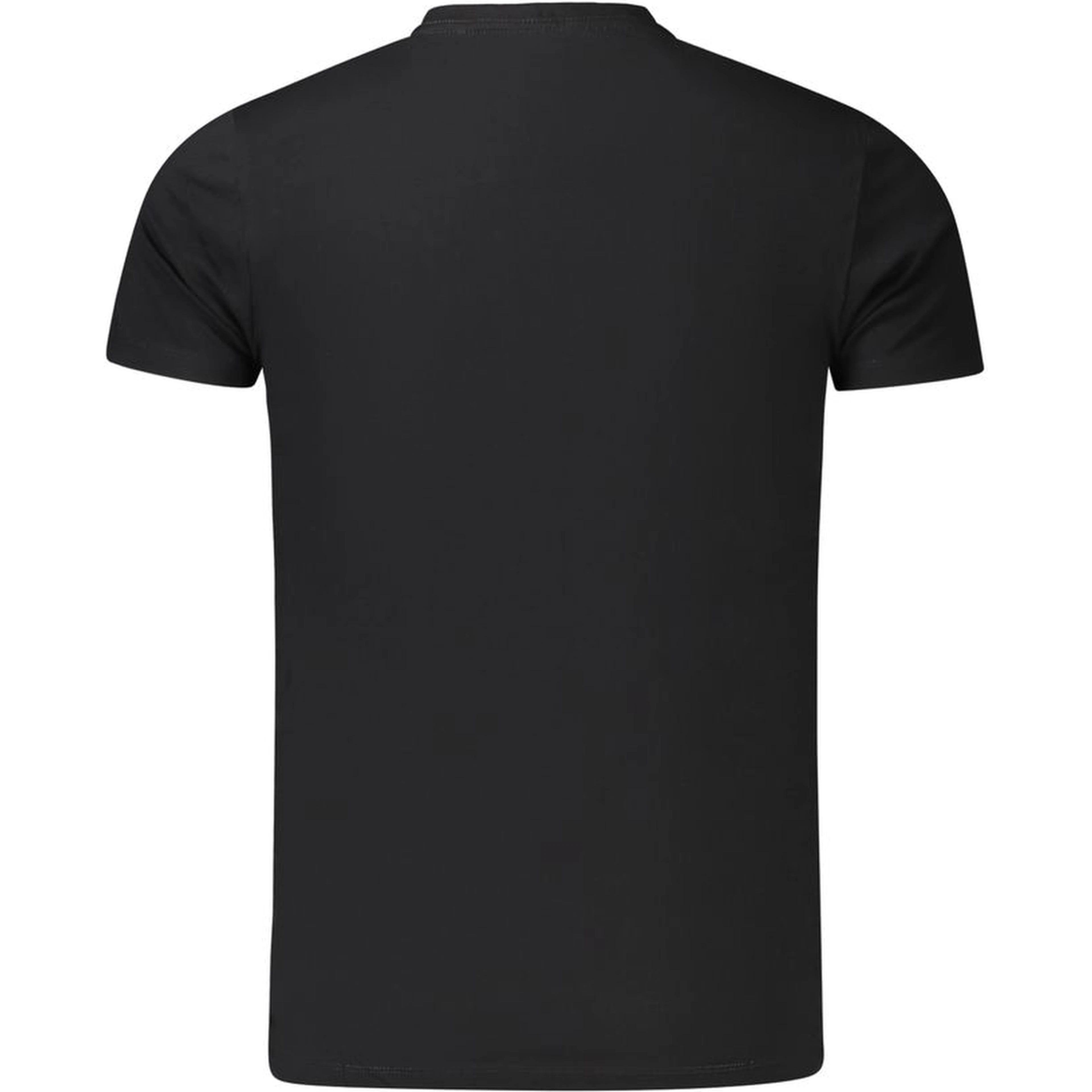 Black Cotton Men's T-Shirt