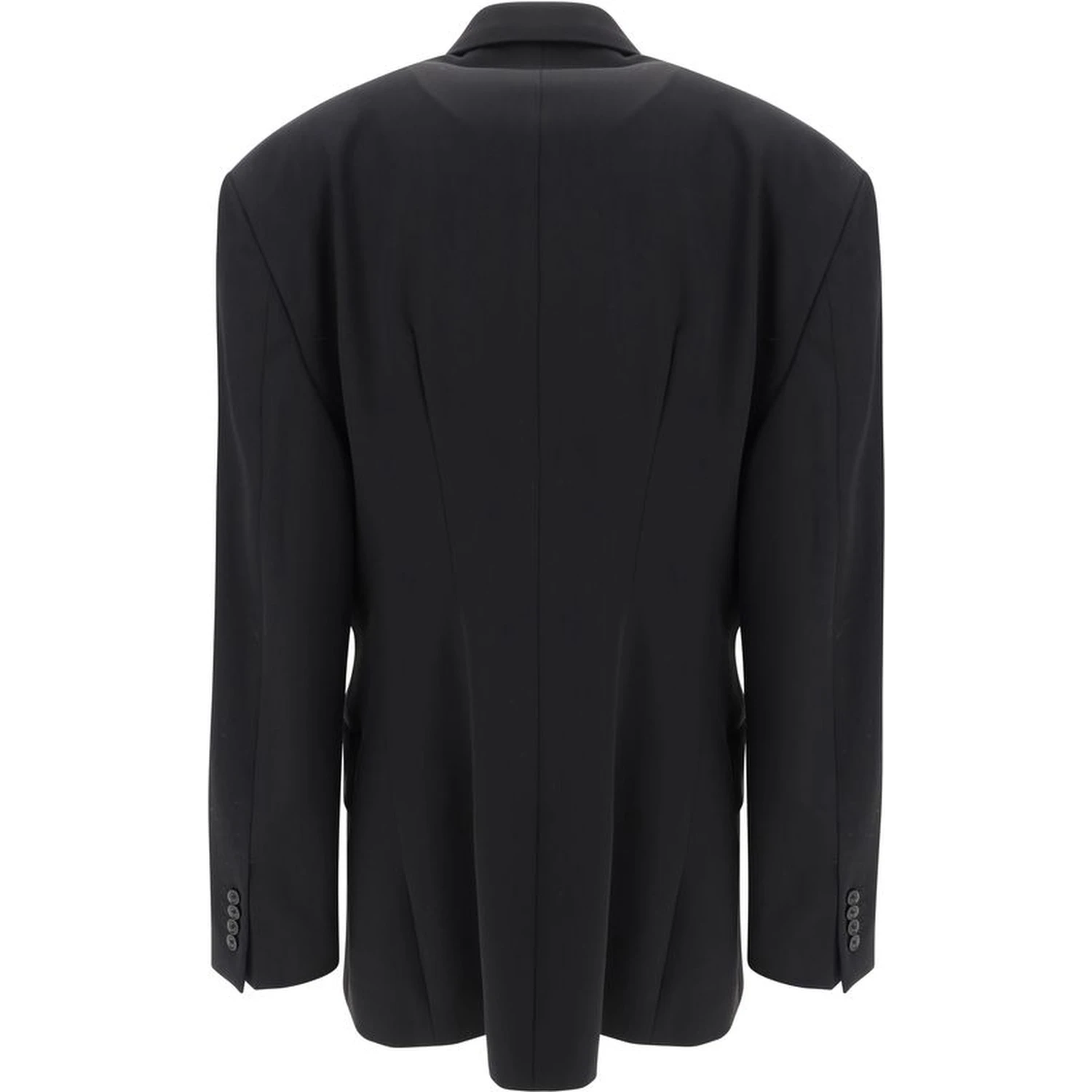 Black Wool Oves Aries Blazer
