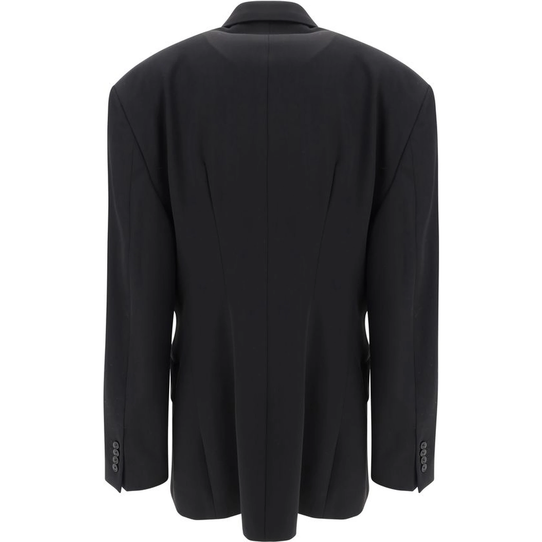 Black Wool Oves Aries Blazer