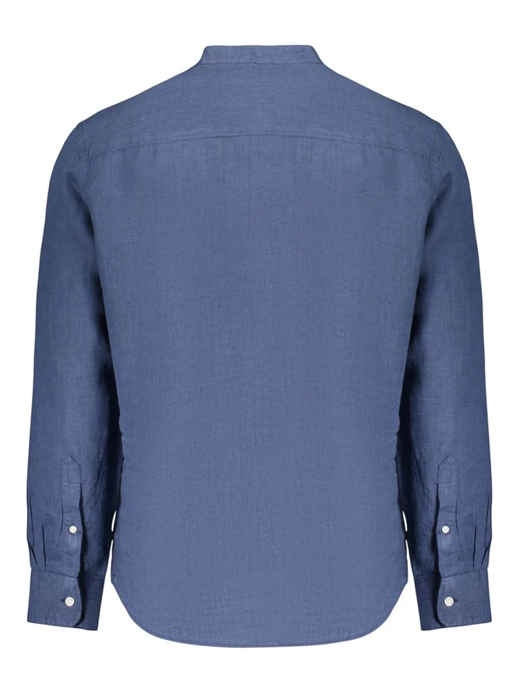 Blue Linen Mens Shirt alternative