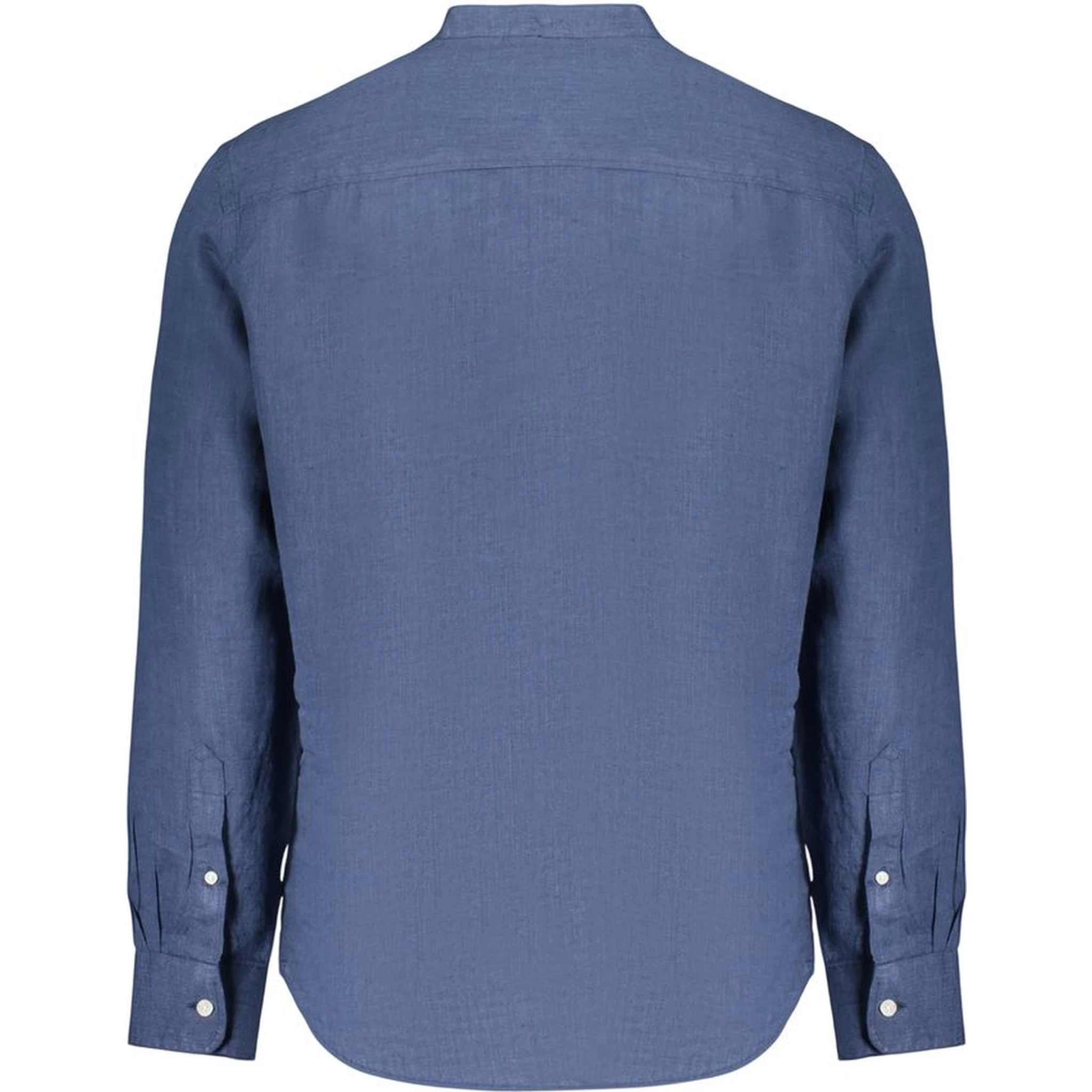 Blue Linen Mens Shirt