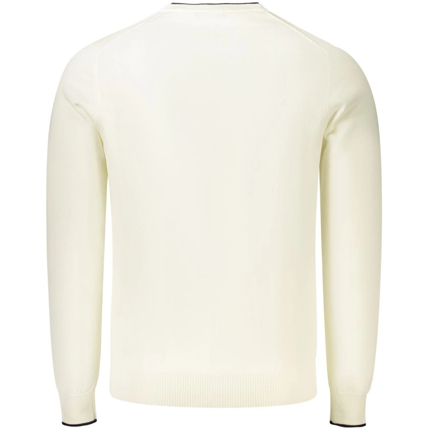 White Cotton Men Jumper