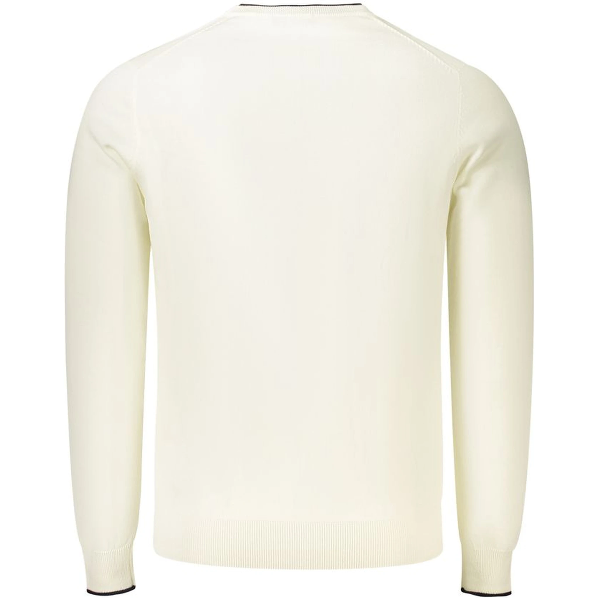 White Cotton Men Jumper