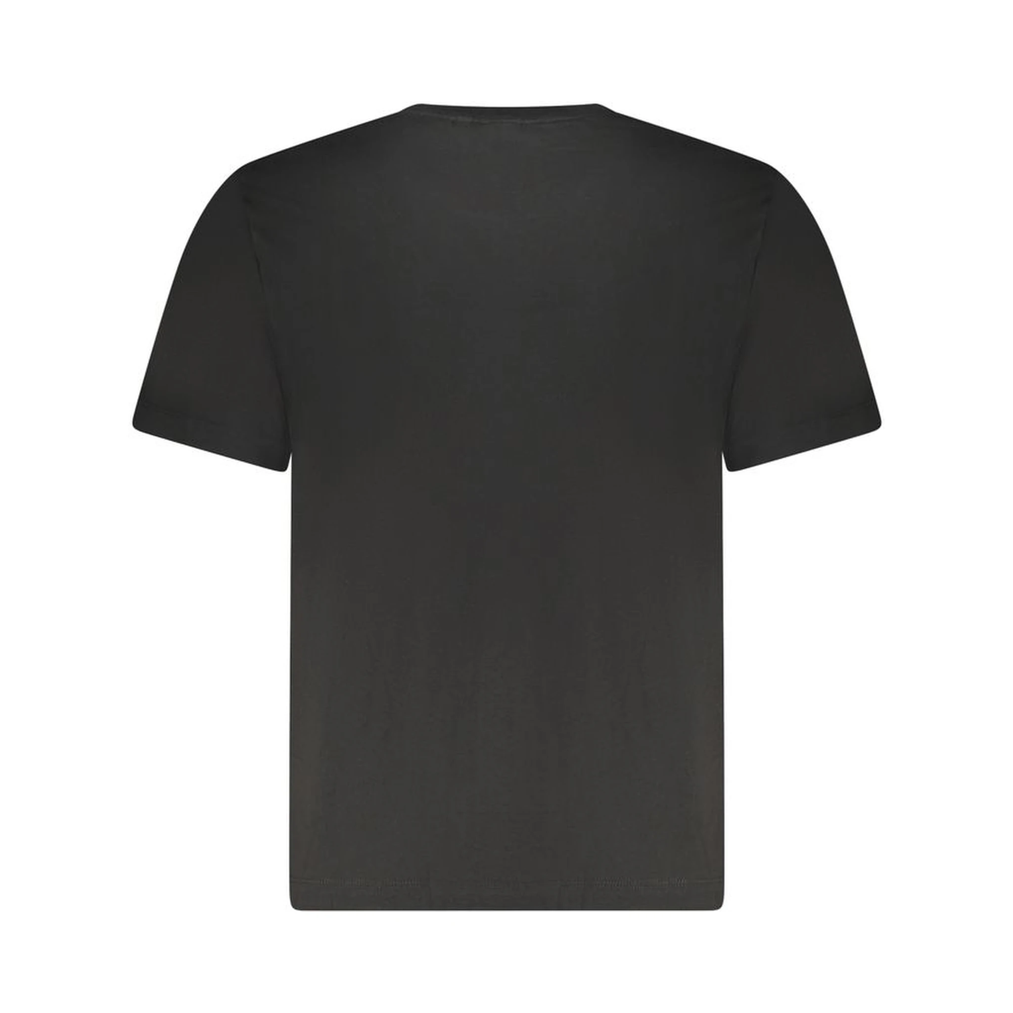 Black Cotton Men's T-Shirt