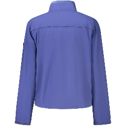 Blue Nylon Women's Jacket