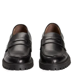 Black Calfskin Men Loafer